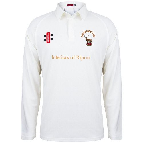 Rainton CC GN Matrix Cricket Shirt L/S Snr