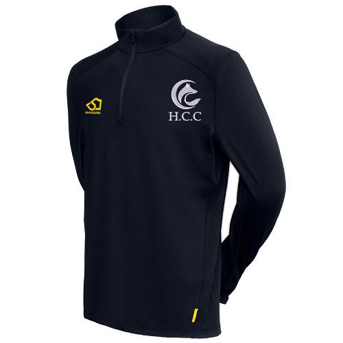 Hildenborough CC Masuri Cricket 1/4 Zip Fleece Navy Snr