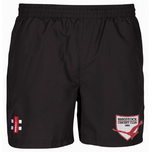 Brigstock CC GN Black Velocity Shorts Snr