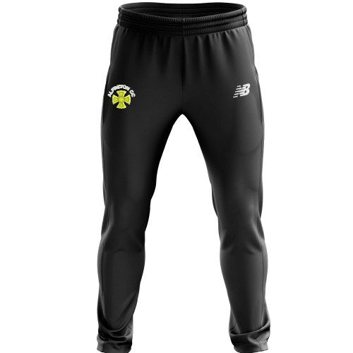 Alfreton Cricket Club New Balance Training Slimfit Pant Black   Snr