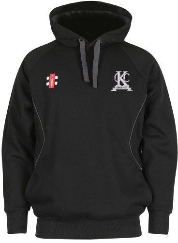 Kew CC GN Black Velocity Hoody  Jnr