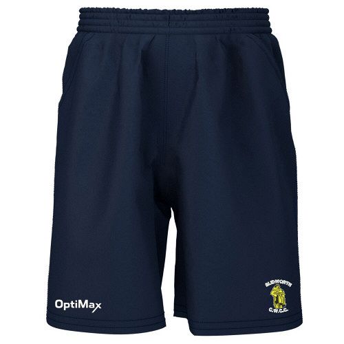 Blidworth CC Optimax Pro Training Short Navy Snr