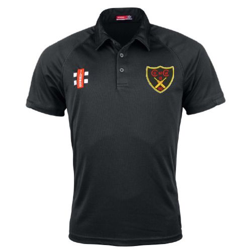 Blackwell CC GN Black Matrix Polo Shirt  Snr