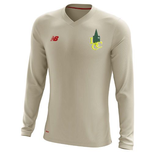 Lowdham Cricket Club New Balance Long Sleeve Sweater Jnr