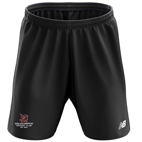 Midland Griffins Cricket Club New Balance Training Short Black   Snr