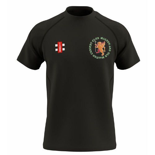 Malton & Old Malton CC GN Black GTS T-Shirt Snr