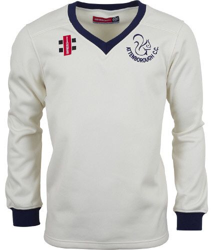 Attenborough Cricket Club GN Pro Performance Navy L/S Sweater Snr