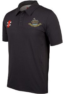 Thetford Town CC GN ProPerformance Polo Shirt Black  Snr