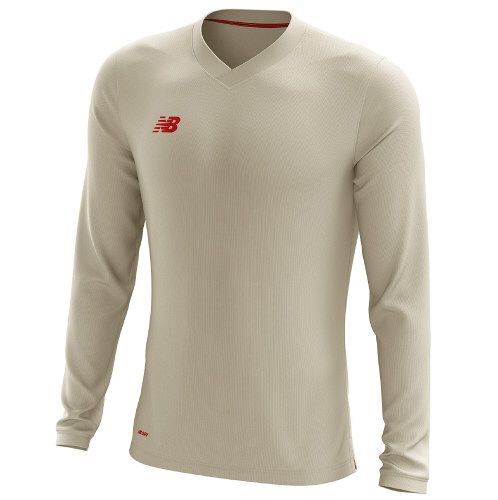New Balance Long Sleeve Cricket Playing Sweater Snr