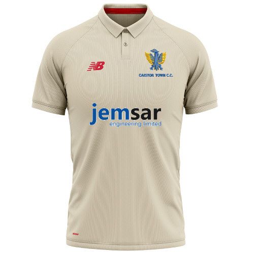 Caistor Cricket Club New Balance Short Sleeve Playing Shirt Jnr