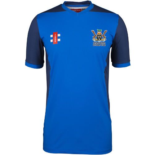 Chatsworth CC GN T20 Cricket Shirt SS Navy  Jnr