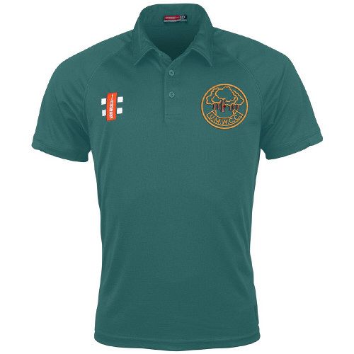 Underwood CC GN Green Matrix Polo Shirt Snr