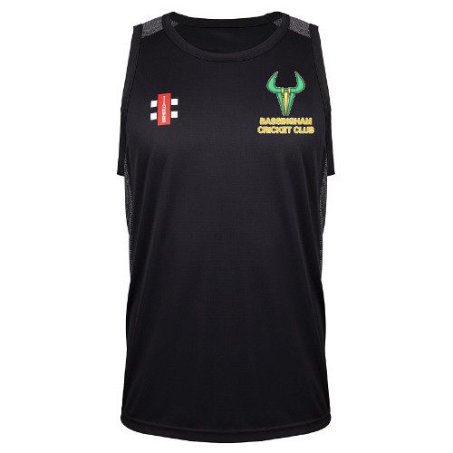 Bassingham CC GN Black ProPerformance Vest  Snr
