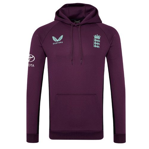 2025 England Castore Cricket Training OTH Hoody Snr