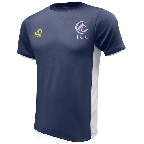 Hildenborough CC Masuri Cricket Training Shirt Navy Snr