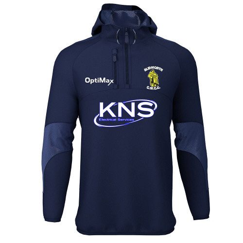 Blidworth CC Optimax Edge Pro Hoody Navy Snr