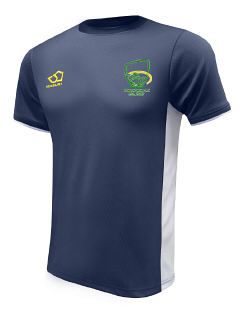 Copthorne CC Masuri Cricket Training Shirt Navy  Snr