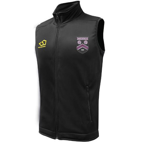 Lascelles Hall CC Masuri Cricket Gilet Black  Snr