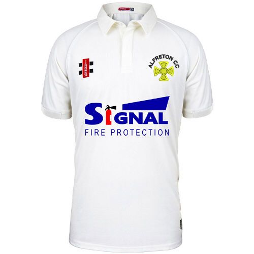 Alfreton CC GN Matrix Cricket Shirt S/S Snr