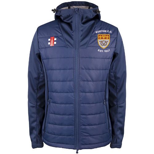 Burton (Derbyshire) CC GN Pro Performance Jacket Navy  Snr
