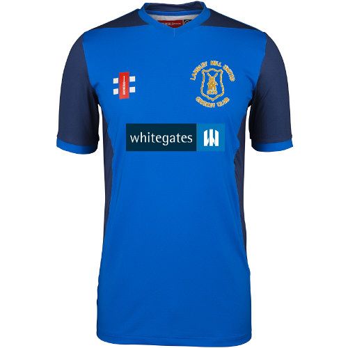 Langley Mill Cricket Club GN T20 S/S Shirt Navy Jnr