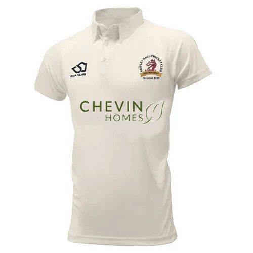 Shipley Hall Cricket Club Masuri Cricket Playing Shirt S/S  Jnr