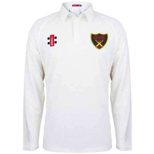 Blackwell CC GN Matrix Cricket Shirt L/S Jnr