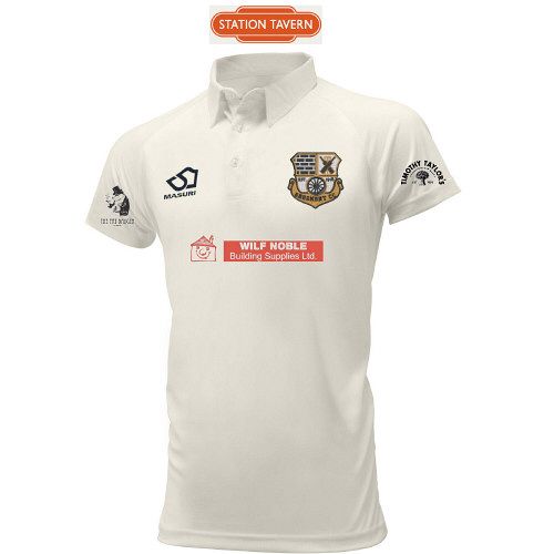 Grosmont CC Masuri Cricket Playing Shirt S/S  Jnr
