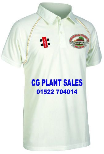 Collingham CC GN Matrix Ivory Cricket Shirt S/S Snr