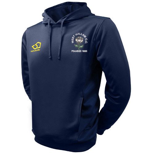 West Hallam CC Masuri Cricket Hoody Navy  Jnr