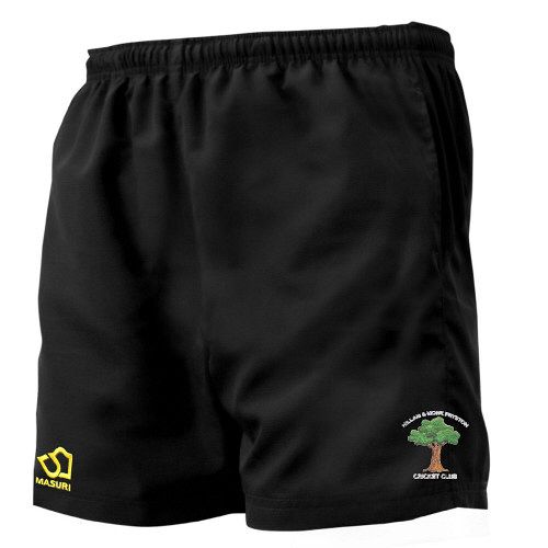 Hillam & Monk Fryston CC Masuri Cricket Short Black  Jnr