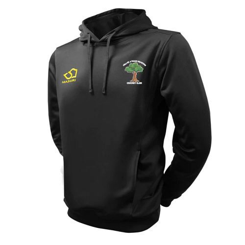 Hillam & Monk Fryston CC Masuri Cricket Hoody Black  Snr