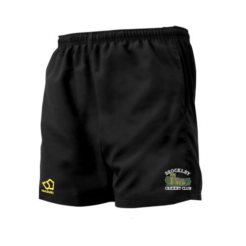 Brockley CC Masuri Cricket Short Black  Jnr