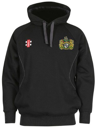 Heslerton CC GN Black Velocity Hoody  Jnr