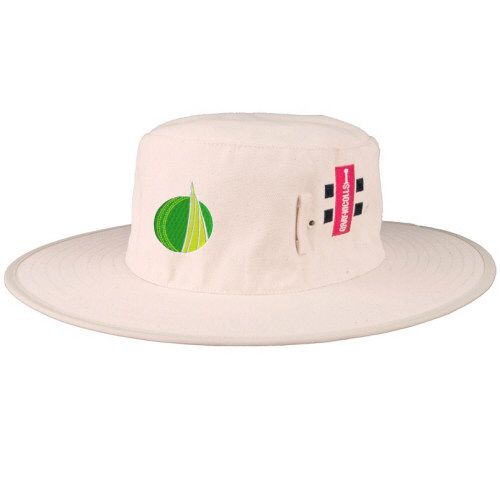 Chesterfield Cricket Club GN Cream Wide Brim Sun Hat