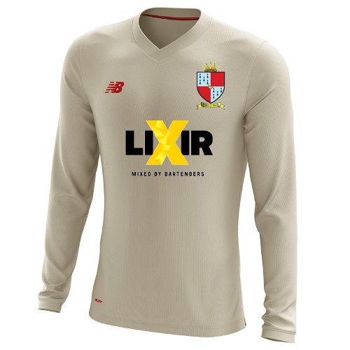 Elvaston Cricket Club New Balance Long Sleeve Sweater Jnr