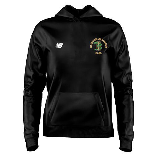 Clifton Alliance Cricket Club New Balance Training Hoody Black  Jnr