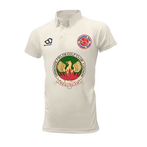Swanwick Hall Cricket Club Masuri Cricket Playing Shirt S/S Snr