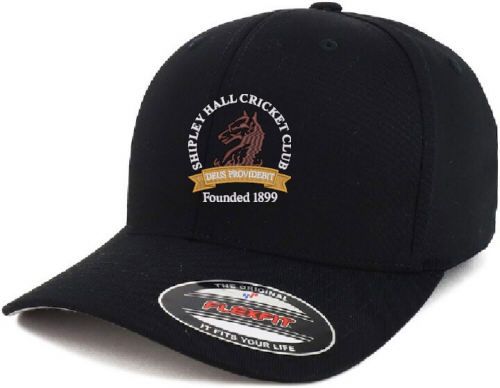 Shipley Hall CC Flexi Cap Black