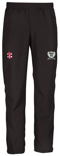 FAS Cricket Club GN Black Velocity Track Trouser Snr