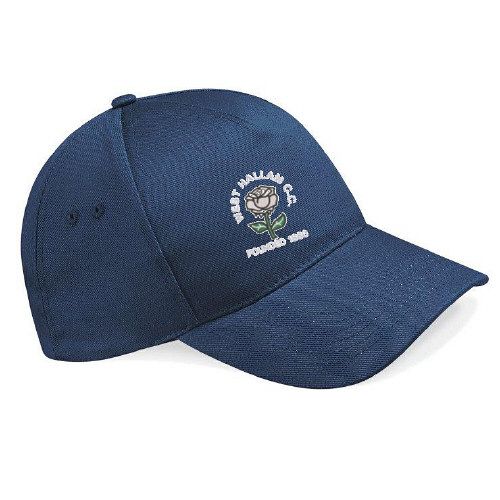 West Hallam CC Cotton Cap Navy