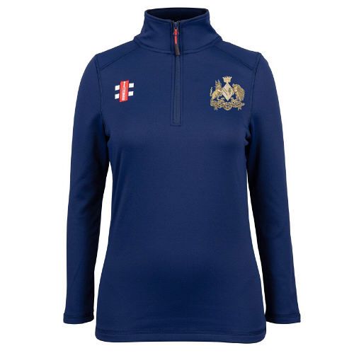 Sidney Sussex College CC GN Navy Storm Fleece - Womens