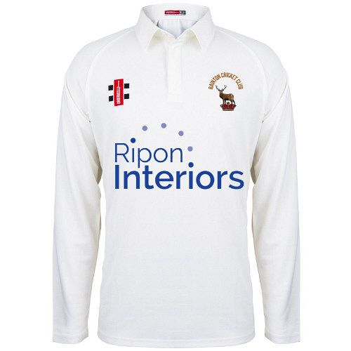 Rainton CC GN Matrix Cricket Shirt L/S Snr