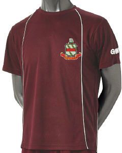 Skegness Cricket Club GM Maroon Training Shirt  Snr
