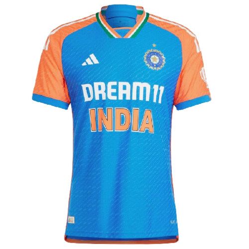 2024/25 India adidas T20 Cricket Shirt Snr