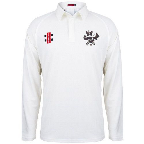 Butterflies CC GN Matrix Cricket Shirt L/S Jnr