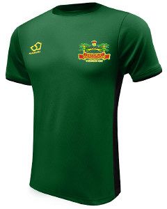 Duffield Cricket Club Masuri Cricket Training Shirt Green  Snr