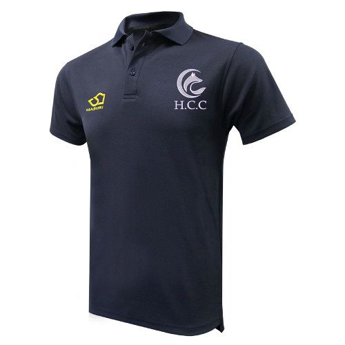 Hildenborough CC Masuri Cricket Polo Shirt Navy Snr