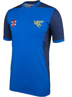Morton CC GN Pro Performance T20 Cricket Shirt SS Navy  Snr