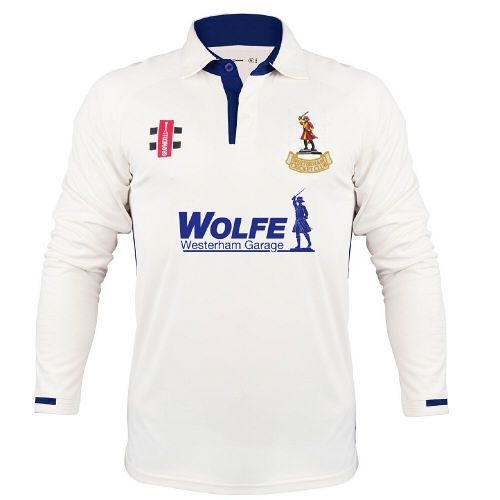 Westerham Cricket Club GN Pro Performance V3 Navy L/S Shirt Snr